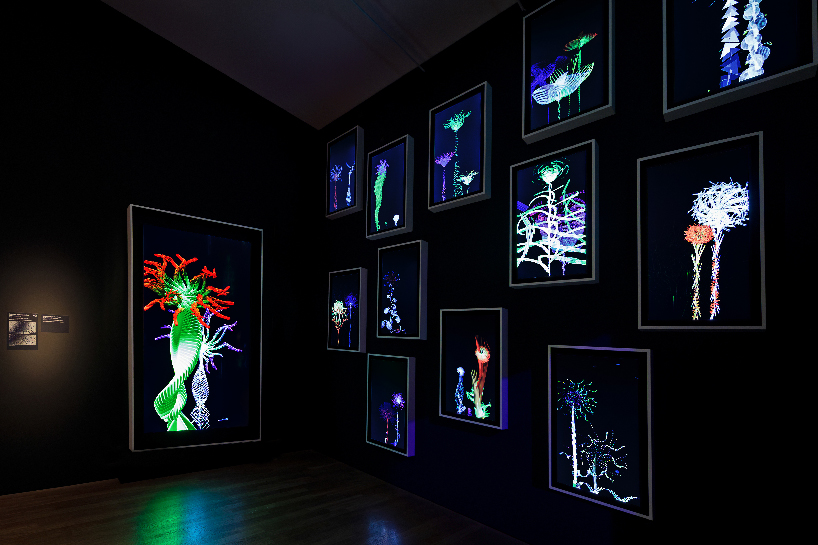 pixel virtual gardens and robotic installations animate miguel chevalier&rsquo;s solo digital art show