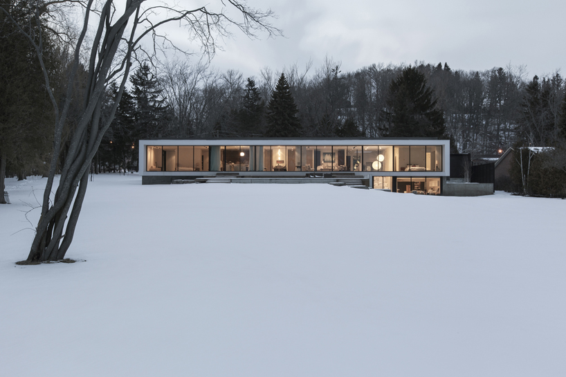 rzlbd architects opposite house lake ontario canada designboom
