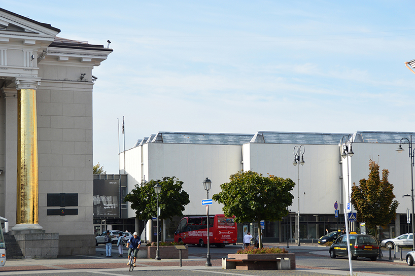 vilnius street art festival: the golden colonnade by upperstudio