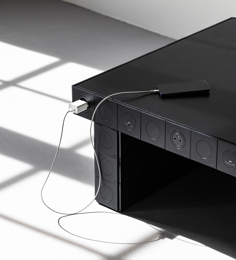 studio 5 5 hack schneider electrics odace range through volt face a collection of lighting and furniture that reinterprets sockets and switches 2