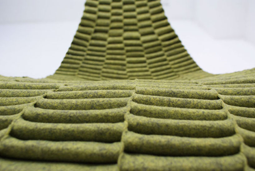 enrico gondim follows biomimicry principles for the ivy chair