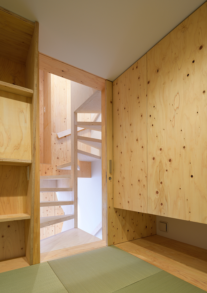 YMT-house by GENETO introduces modern design into an old osaka district designboom