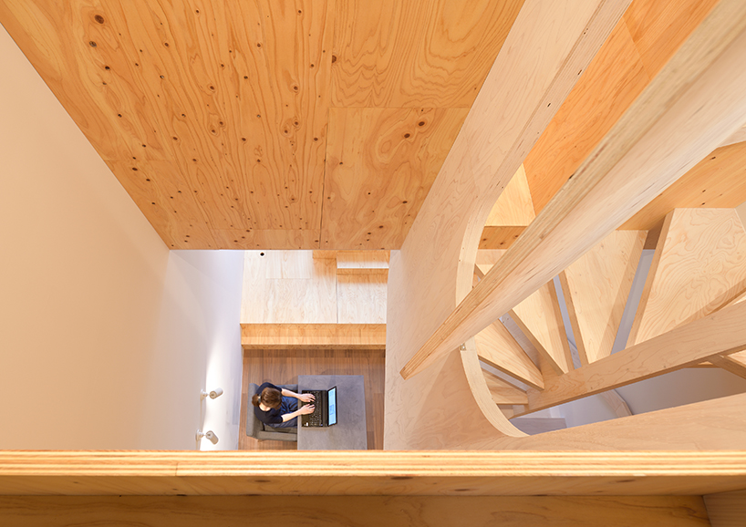 YMT-house by GENETO introduces modern design into an old osaka district designboom