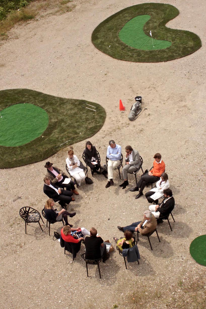 NL architects green the city with parking lot mini golf