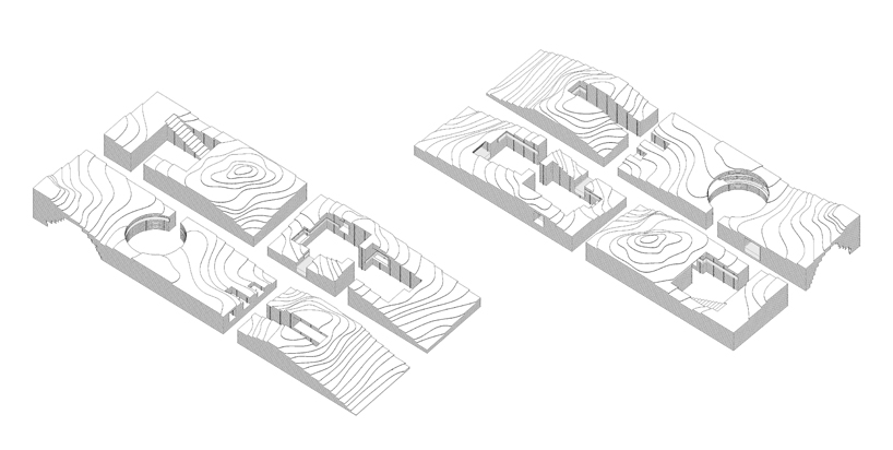 P-06's megalithic museum exhibition in portugal is inspired by archaeological excavations