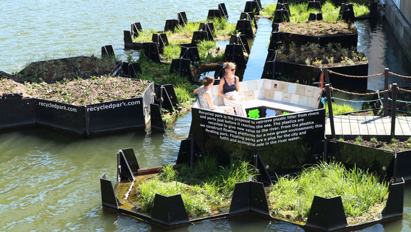 the first recycled park in the netherlands is opened by re-using ...