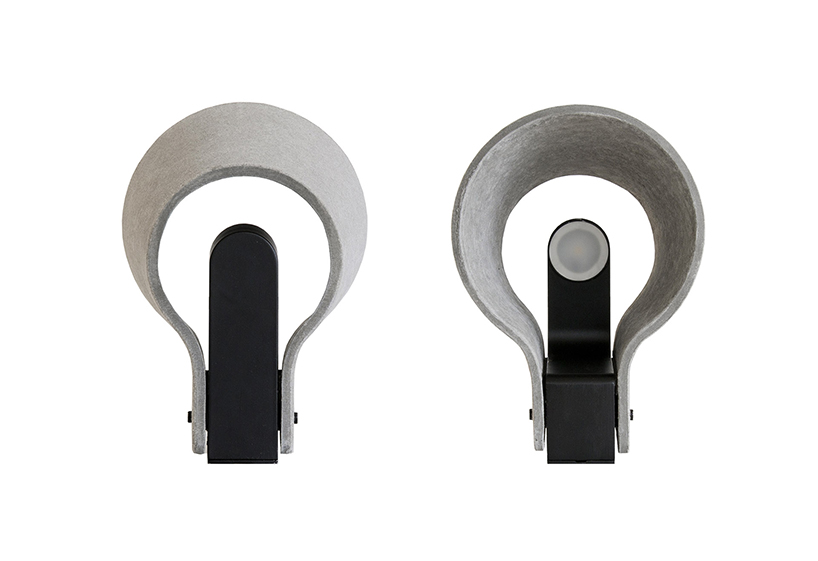 clip: a fiber cement outdoor light by rainer mutsch