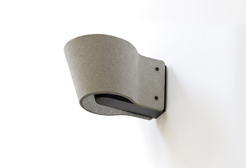 clip: a fiber cement outdoor light by rainer mutsch