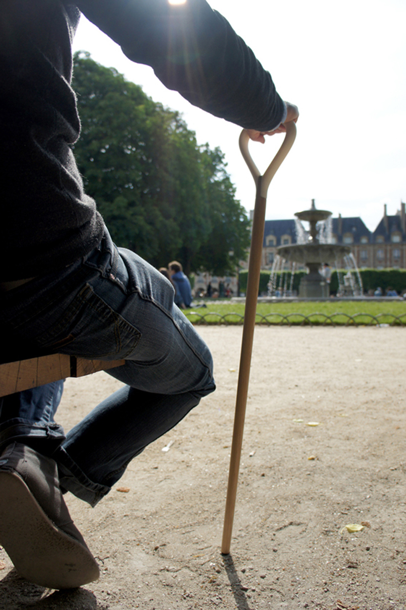 festival walking sticks by antoine lesur and marc venot