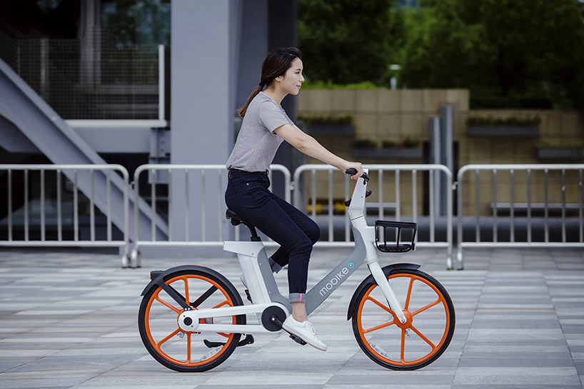 mobike's electric bike springtime designboom