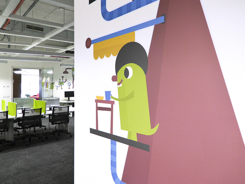 miki mottes animates the walls of israel's ebay lab 