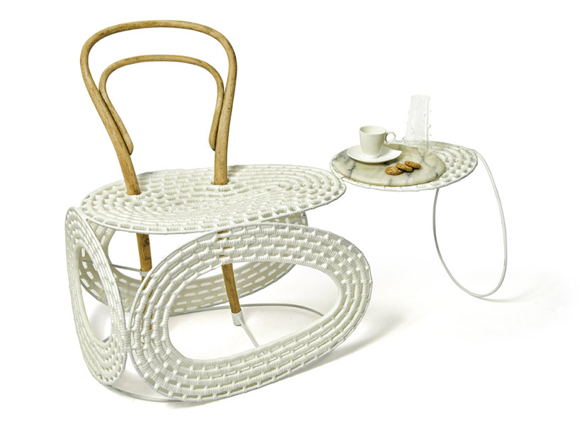 nawaaz saldulker up-cycles objects to create the chairman