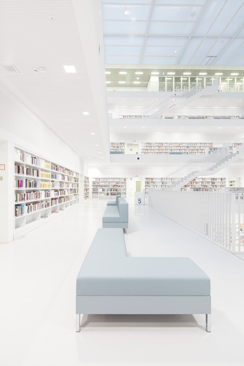 felix lochner captures city library stuttgart devoid of humans