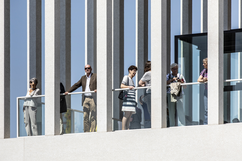 photographer felix loechner captures david chipperfield's james simon galerie in berlin designboom