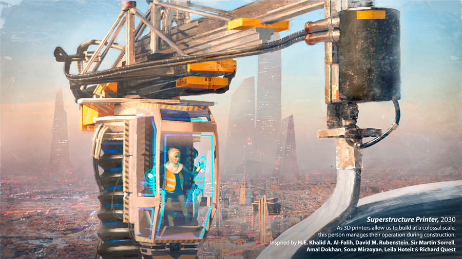 AKQA london visualizes future jobs predicted at world economic forum