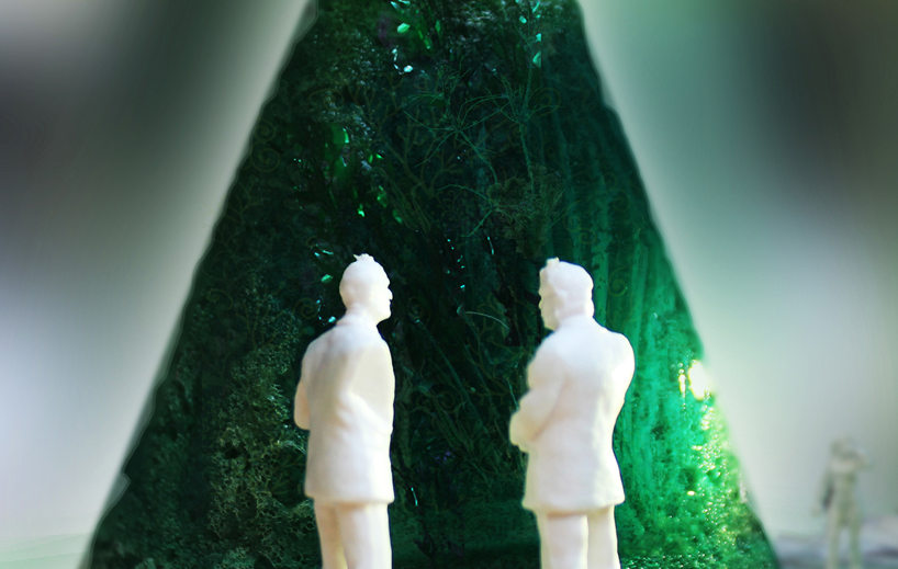 visiondivision reinforce ice to create frozen flora teepees