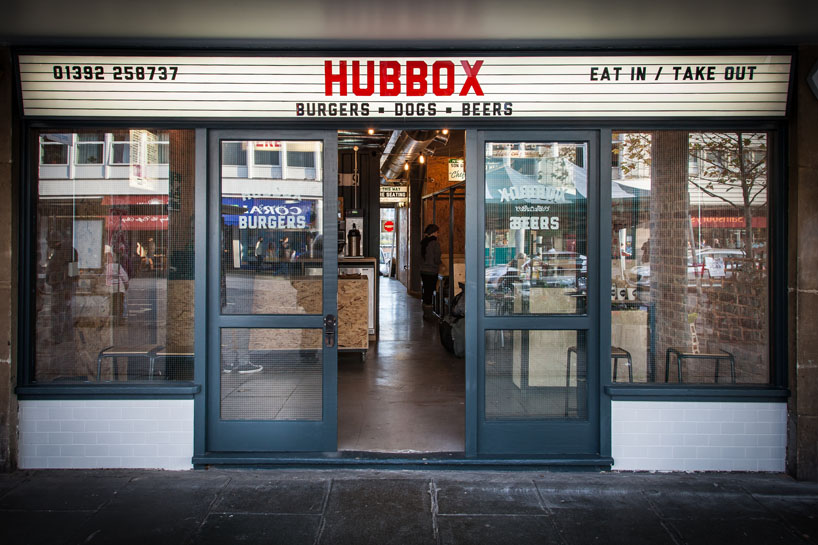 hooperberg conceals kitchen of hub box exeter inside container 