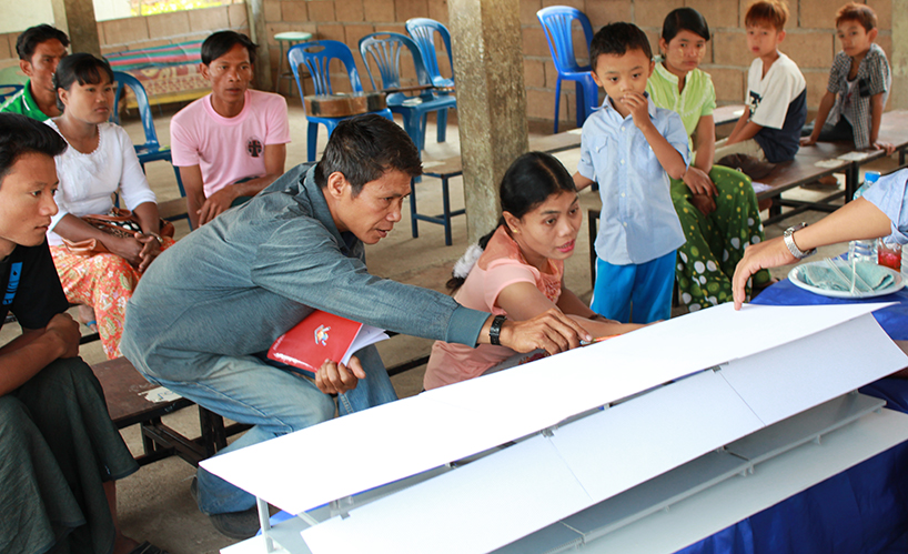 building trust enables portable moving school for refugees