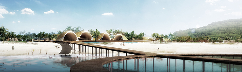AS architecture-studio designs vernacular sanya west resort