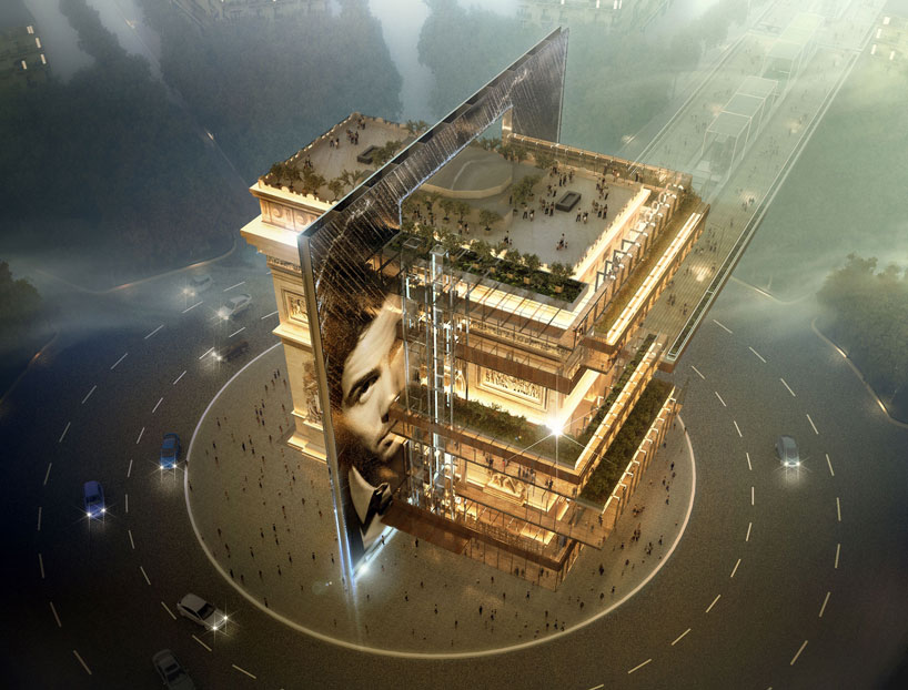 casing the arc the triomphe. a proposal to reappropriate the public