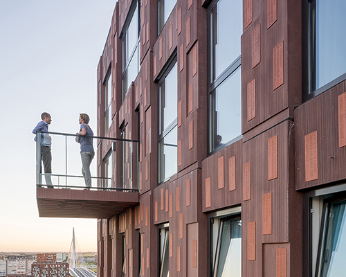 mei architects inscribes tower in utrecht with poetic verse about life in the city