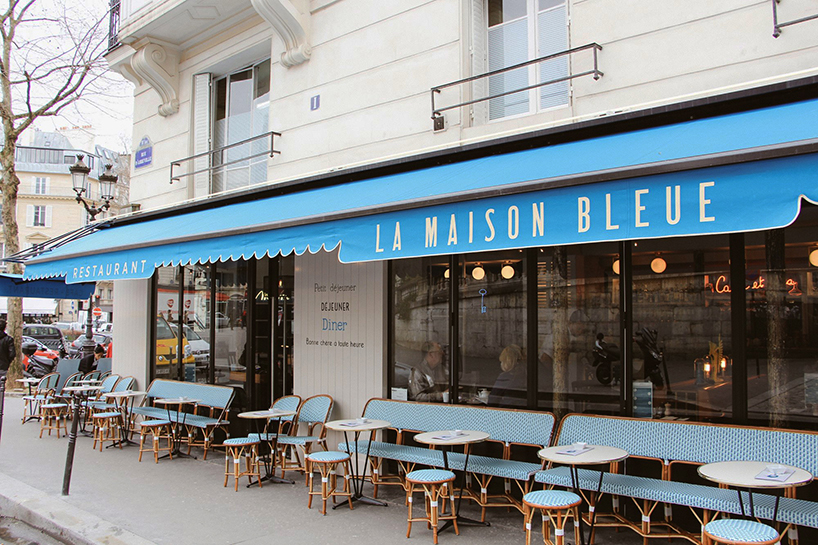 interior architect michael malapert gives a twist to parisian cafe