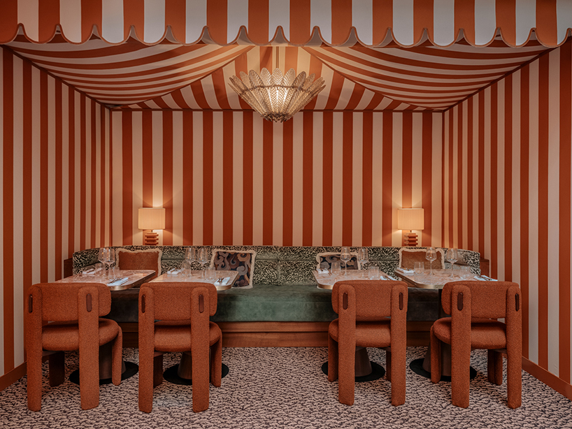 Vibrant Decorations Restaurant Interiors por Maison Malapert del Distrito de la Moda de París