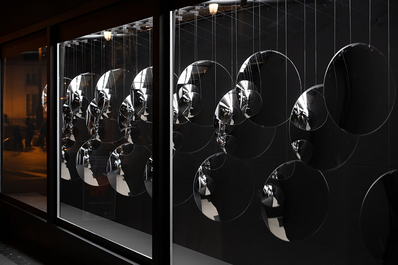 spy presents his first kinetic sculpture created with 20 surveillance mirrors 11