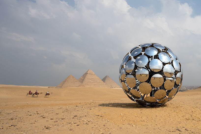 SpY's 'ORB' reflects giza pyramids + ancient egyptian symbology