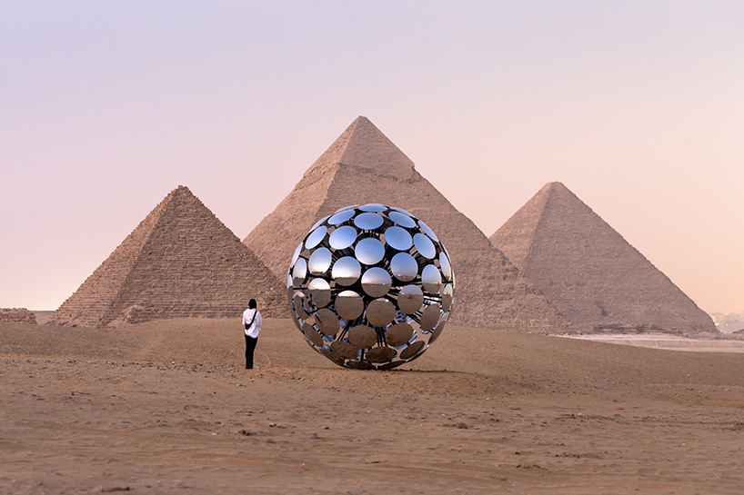 SpY’s 'ORB' reflects giza pyramids + ancient egyptian symbology