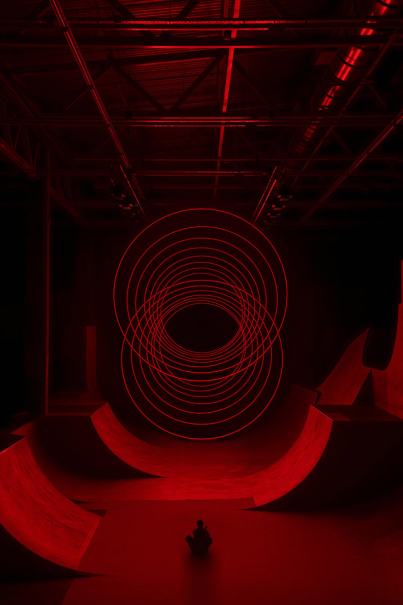 floating rings of light redraw space in SpY’s kinetic spatial installation - 9