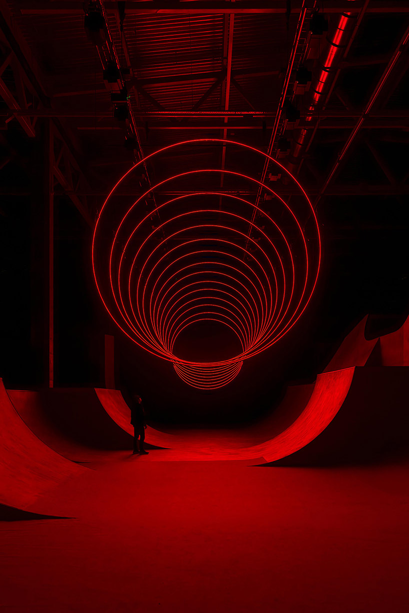 floating rings of light redraw space in SpY’s kinetic spatial installation - 5
