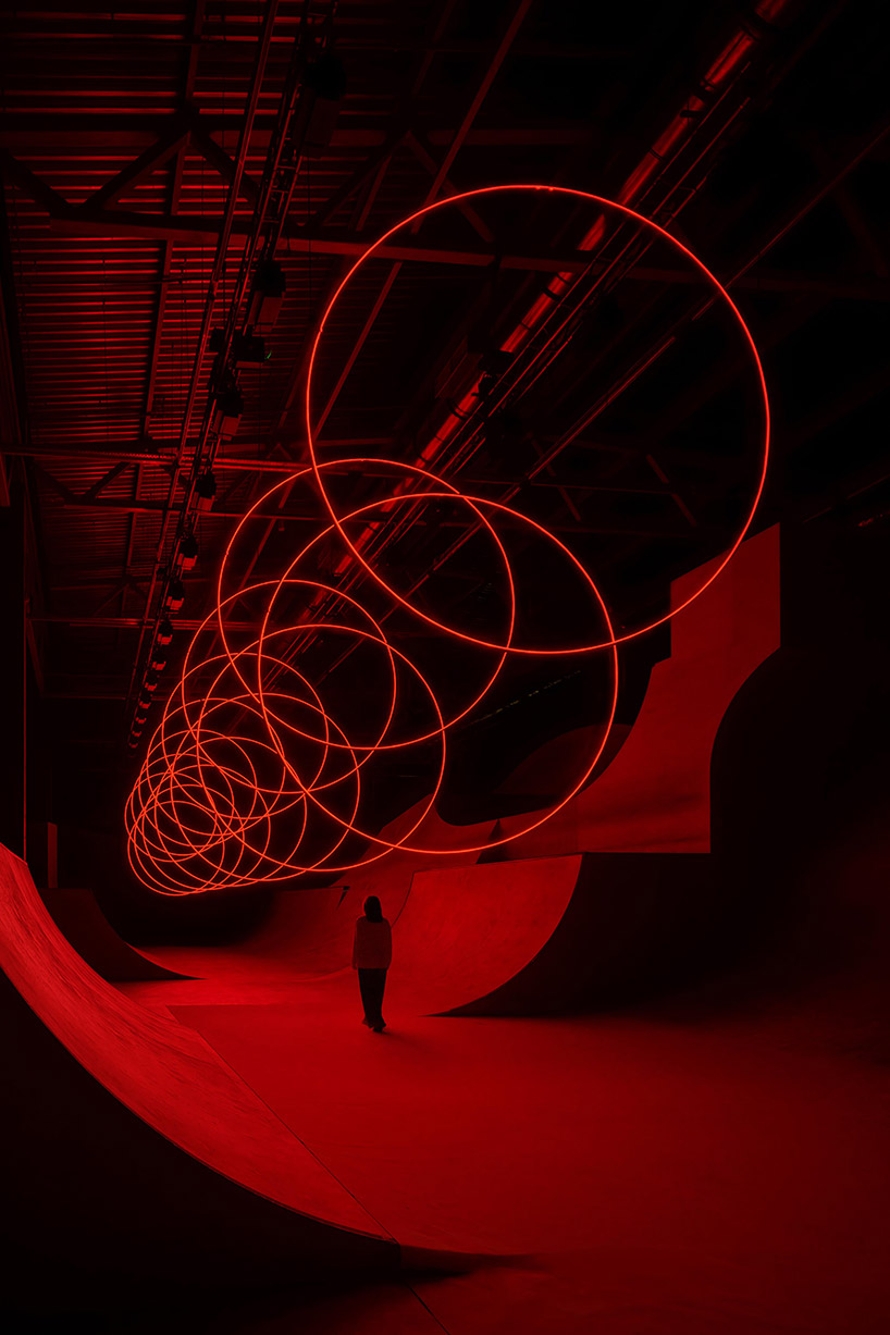 floating rings of light redraw space in SpY’s kinetic spatial installation - 6