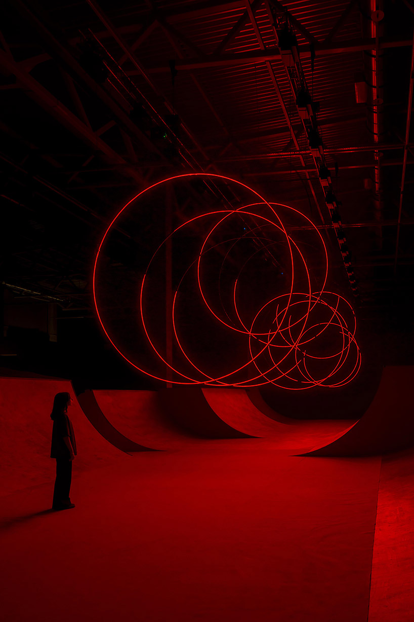 floating rings of light redraw space in SpY’s kinetic spatial installation - 7