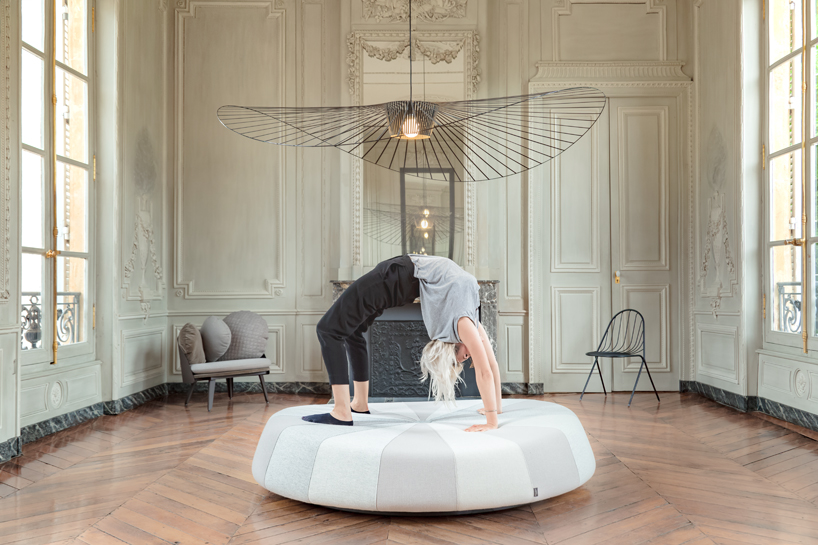 constance guisset presents solo show at château de courcelles in france