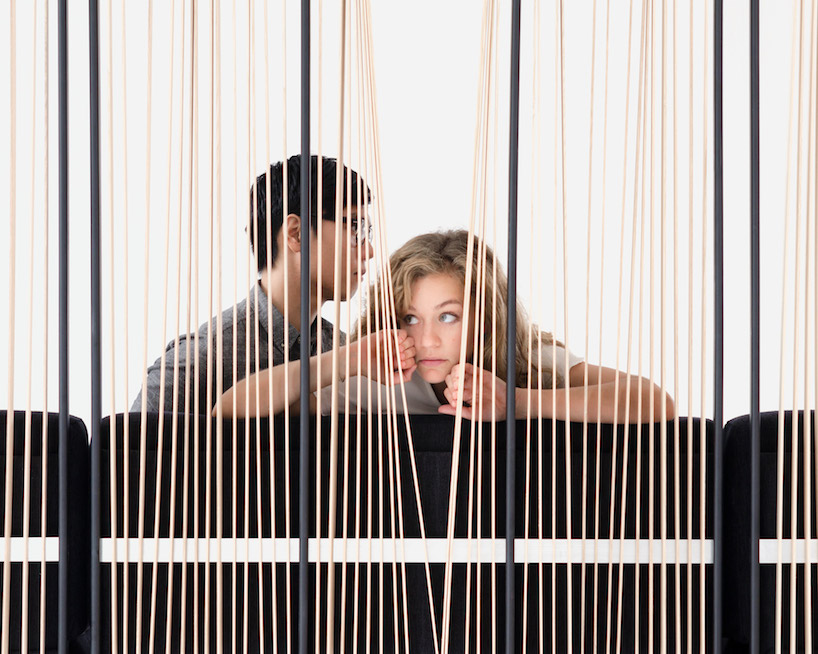 knauf + brown mimics tall grass in semi-private hull sofa 