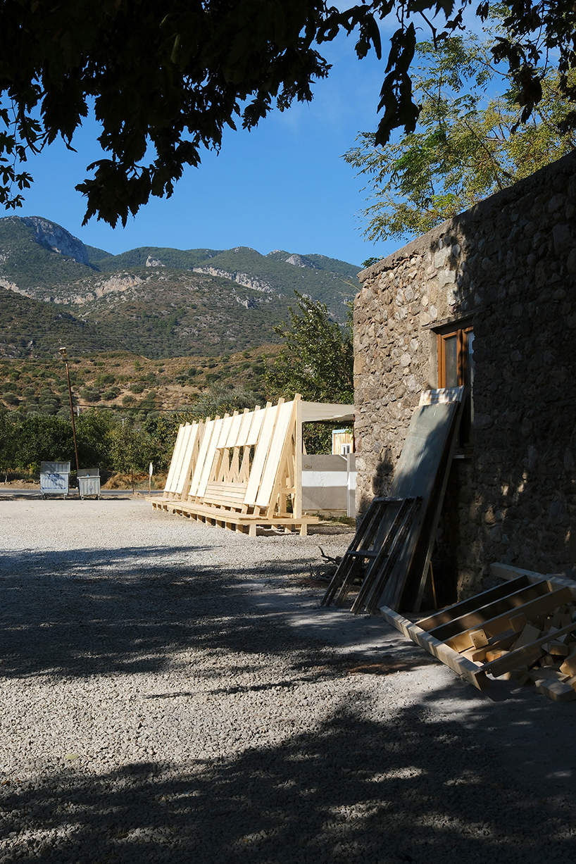 modular timber framing and textile canopies compose open-air civic pavilion in turkey - 8
