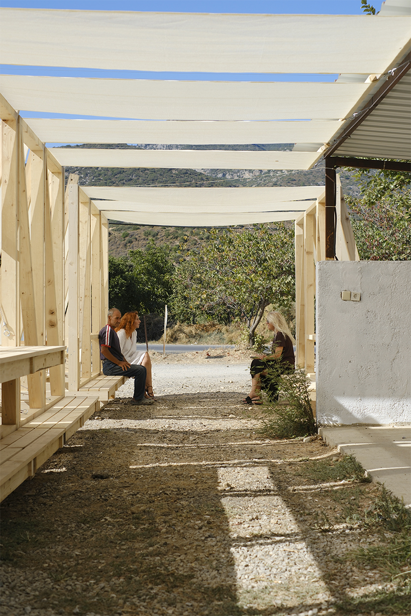 modular timber framing and textile canopies compose open-air civic pavilion in turkey - 5