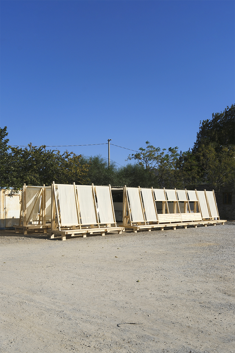 modular timber framing and textile canopies compose open-air civic pavilion in turkey - 1