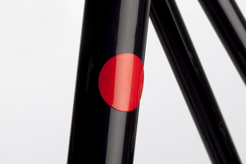 red bike reflector