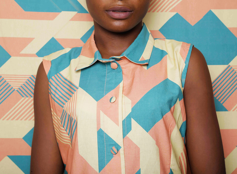 isorinths isometric textile patterns damola rufai designboom