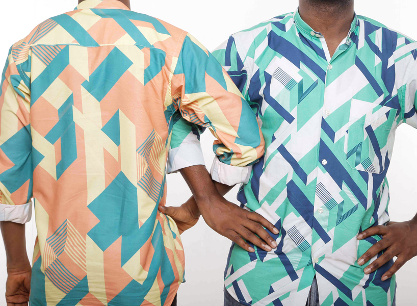 isorinths isometric textile patterns damola rufai designboom