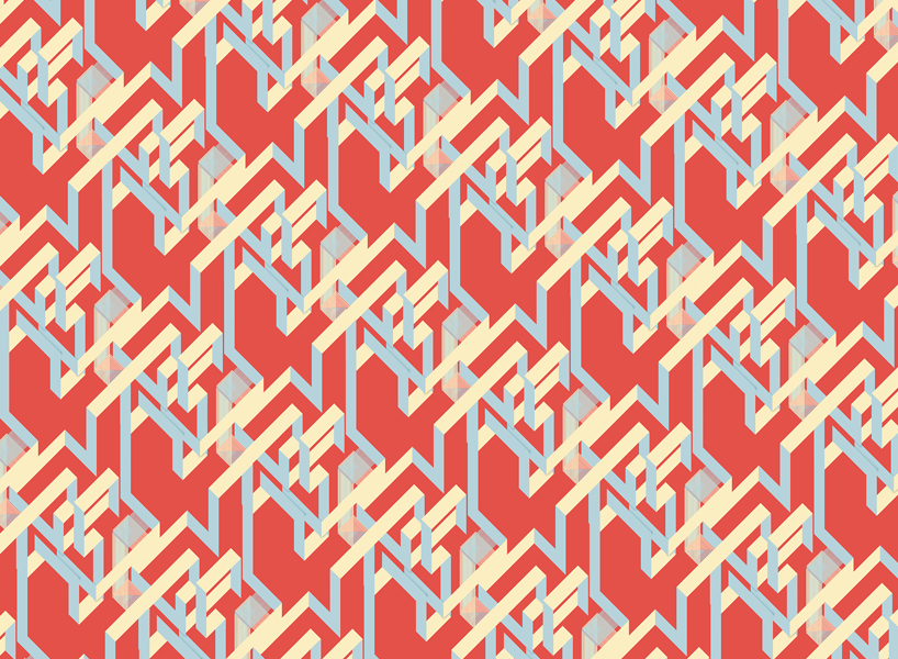 isorinths, isometric textile patterns designed by damola rufai