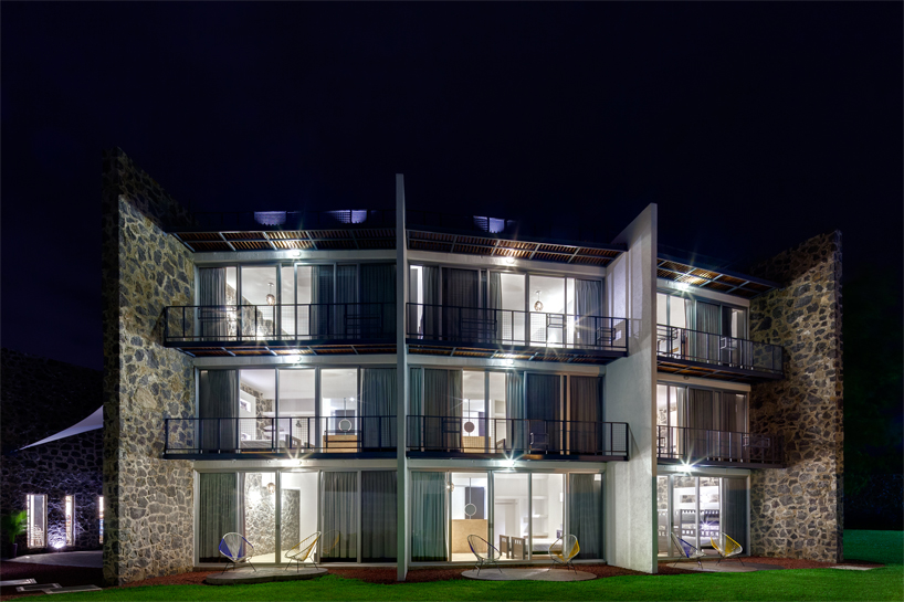 casapublica interprets sacred geometry in soga healing center