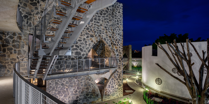 casapublica interprets sacred geometry in soga healing center