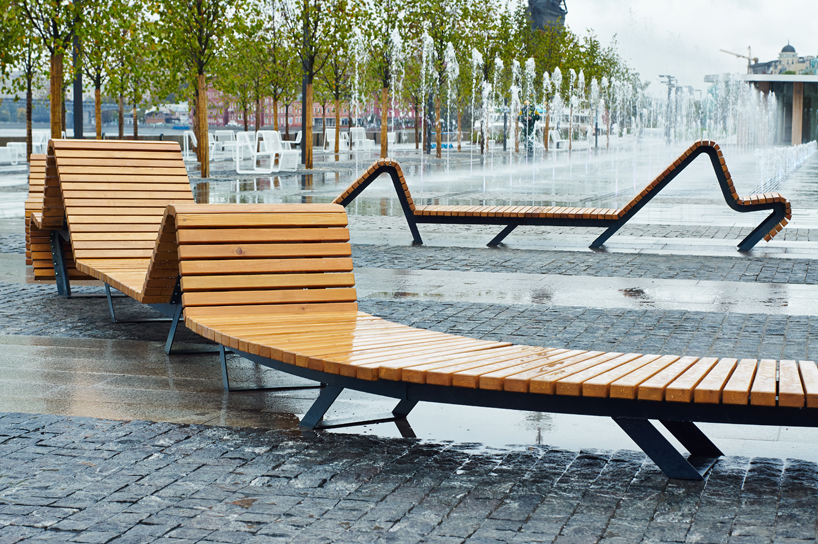 wowhaus reshapes krymskaya embankment into urban park