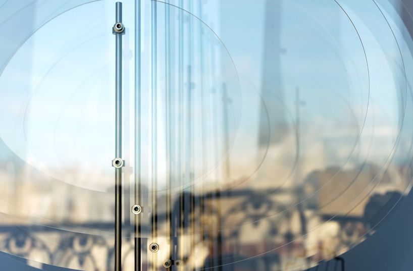 vincent leroy's 'slow echo' emulates clouds of floating glass - 1