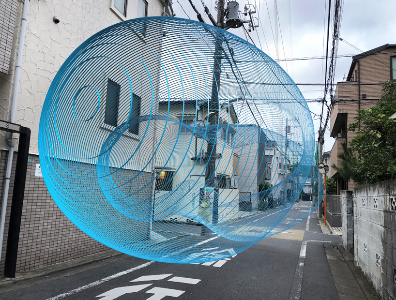 vincent leroy imagines an enigmatic and futuristic cloud floating in the streets of tokyo 5