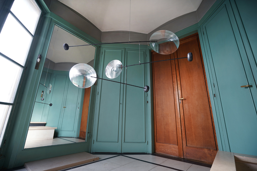 Jerome Echenoz and Vincent Leroy and Jerome Echenoz imagine mobile sound in the bathroom of the famous French architect Auguste Peret 1
