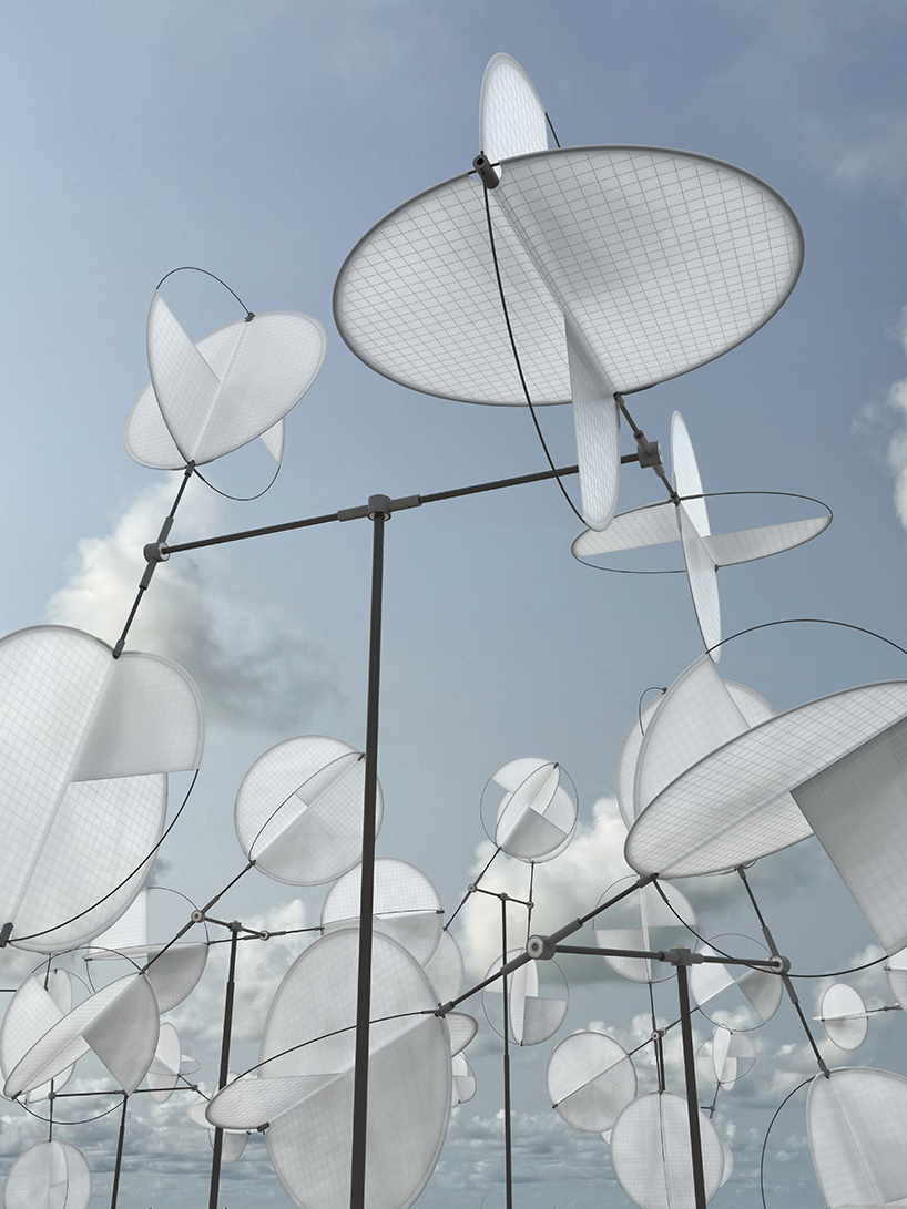 dancing installation by vincent leroy mirrors movements of wind on zanzibar&rsquo;s shoreline